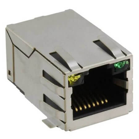74980111211 CONNECTOR MAGJACK 1PORT 100 BASE-T - 1