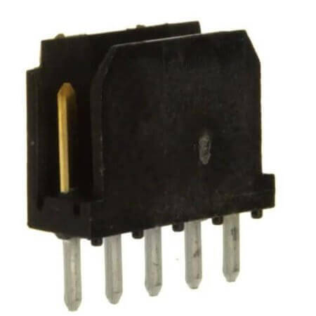 76384-305LF CONNECTOR HEADER VERT 5POS 2.54MM 1X5P-PCB AU .1