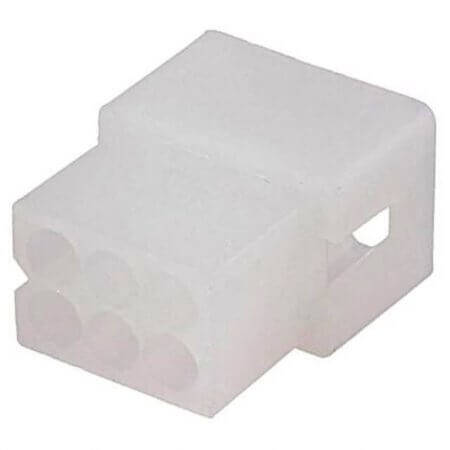 770355-1 CONNECTOR PLUG W/DETENT 6POS .062 - 1