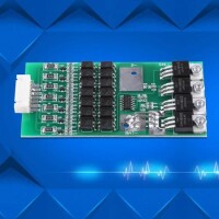 7S 24V 15A 6MOS Lithium Battery Protection Board With Cable - 3