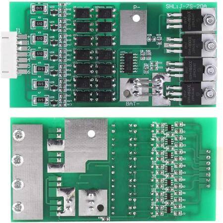 7S 24V 15A 6MOS Lithium Battery Protection Board With Cable - 4