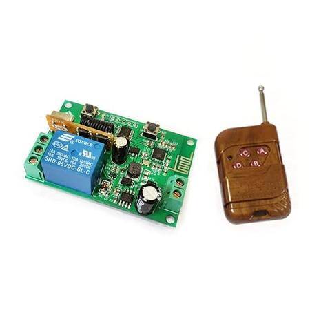 8-80V Wifi 1 Channel Relay Module 433Mhz RF Wireless Remote Control（Without Battery） - 1