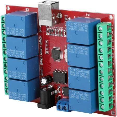 8 Channel 12V USB Relay Module - 3