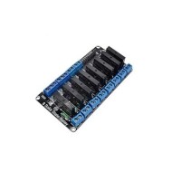 8 Channel 3-24V Relay Module Solid State High Level SSR DC Control DC With Resistive Fuse - 2