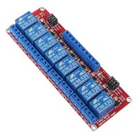 8 Channel Relay Module 24V High And Low Level Trigger Relay Control - 1