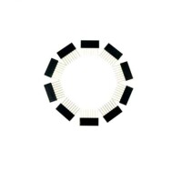 8 Pin Dişi 11mm Boyunda İstiflenebilir Başlık Konektörü - 3