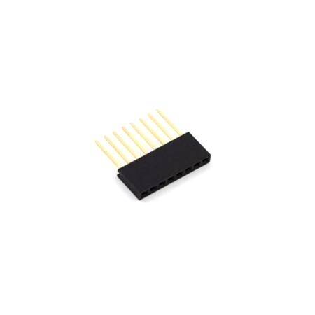 8 Pin Female 11mm Tall Stackable Header Connector - 2