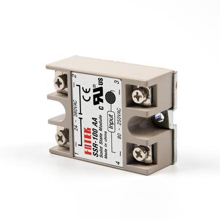 80-250V SSR-100AA Solid State Relay - 8