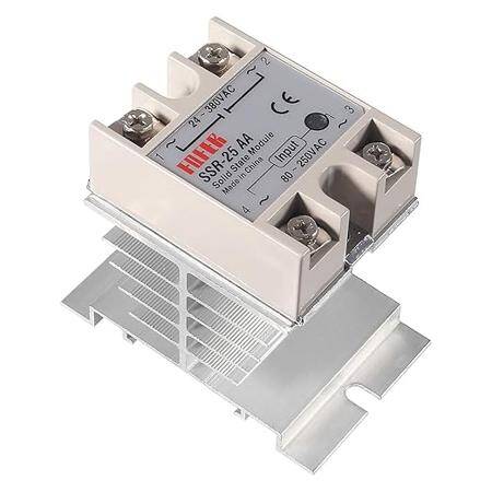 80-250V SSR-25AA Solid State Relay - 1