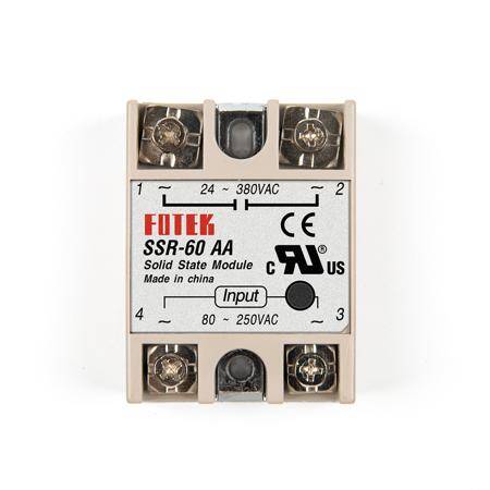 80-250V SSR-60AA Solid State Relay - 10