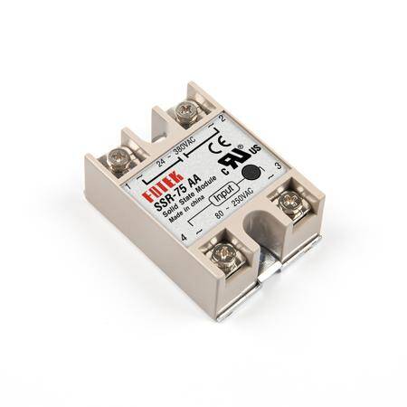 80-250V SSR-75AA Solid State Relay - 5