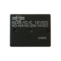 822E-1C-C-12VDC RELAY POWER 20A 12VDC AUTOMOTIVE FORM C SPDT - 1