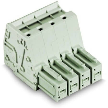 831-3102 TERM.BLK.7.62MM 2P LIGHT GREY - 1