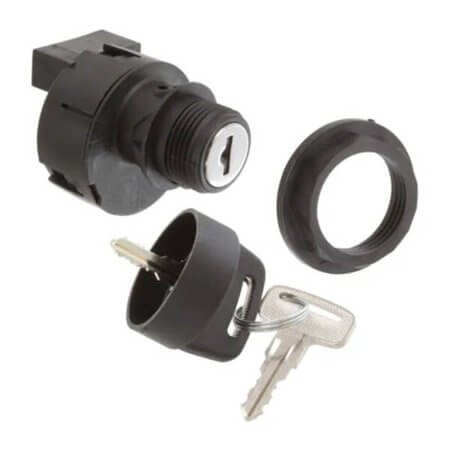 84825-01 SWITCH KEYLOCK 20A 12VDC SPST 45° - 1