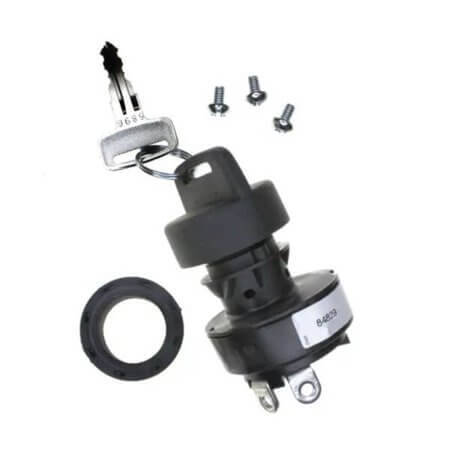 84829-09 SWITCH KEYLOCK 20A 12VDC SPDT 45° - 1