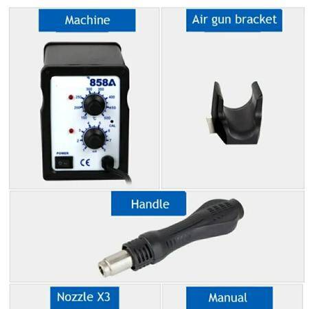 858A Hot Air Soldering Station - 1