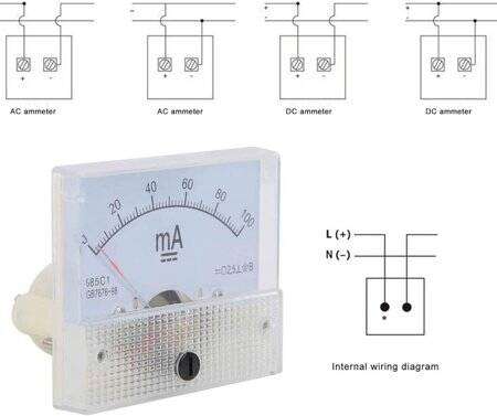85C1-A DC Pointer Ammeter Measuring Range:DC0-10A - 3