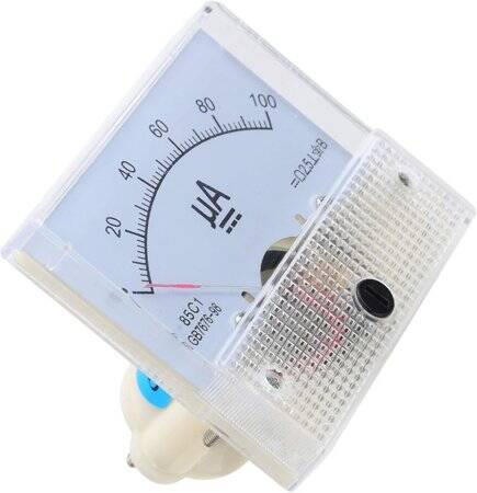 85C1-A DC Pointer Ampermetre DC 0-100MA - 1