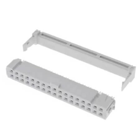 86130343130345E1LF- CONN RCPT 34POS IDC 28AWG GOLD - 1