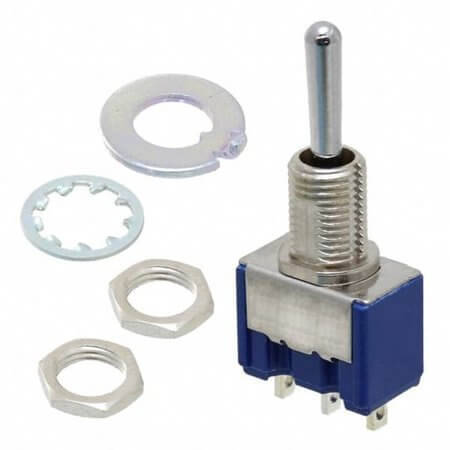 8A1011-Z SWITCH TOGGLE SPDT 6A 125V - 1