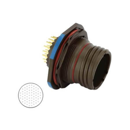 8D7C19W35PN CONNECTOR 8D 66C 66#22D PIN J/N - 1