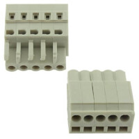 8EDGKB-5.0-05P-11-01SH TERM.BLK.5.00MM 5P 180C FEMALE GRAY GAOSONG - 1