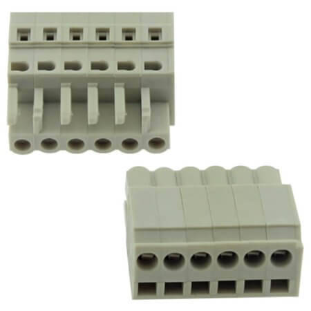8EDGKB-5.0-06P-11-01SH TERM.BLK.5.00MM 6P 180C FEMALE GRAY GAOSONG - 1