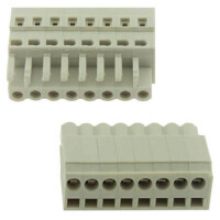 8EDGKB-5.0-08P-11-01SH TERM.BLK.5.00MM 8P 180C FEMALE GRAY GAOSONG - 1