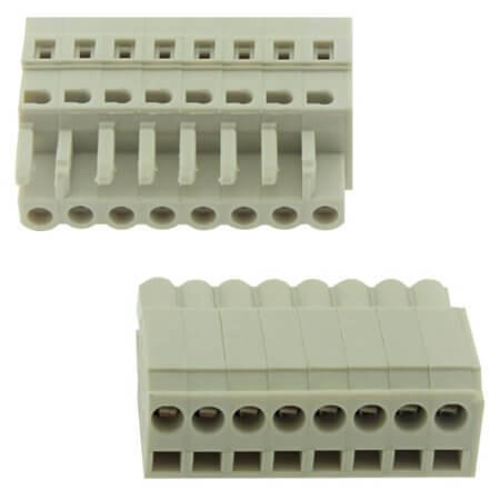 8EDGKB-5.0-08P-11-01SH TERM.BLK.5.00MM 8P 180C FEMALE GRAY GAOSONG - 1