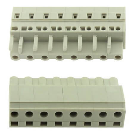 8EDGKB-7.5-08P-11-01SH TERM.BLK.7.50MM 8P 180C FEMALE GRAY GAOSONG - 1