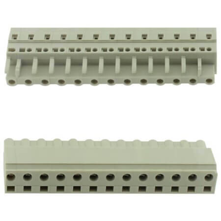 8EDGKB-7.5-13P-11-01SH TERM.BLK.7.50MM 13P 180C FEMALE GRAY GAOSONG - 1