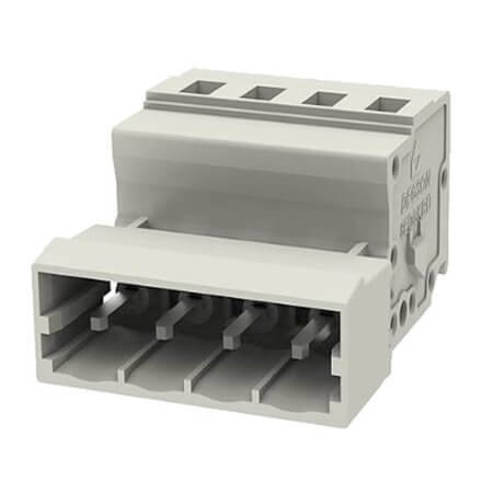 8EDGKR-5.08-04P-11-01AH TERM.BLK.5.08MM 4P PCB MALE GRAY - 1