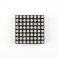 8x8 Red 64 LED Dot Matrix Displays 3mm CA 80mcd 32x32mm - 3