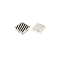 8x8mm Kırmızı 64 Led Dot Matrix Gösterge 3mm CC 80Mcd 32x32mm - 1