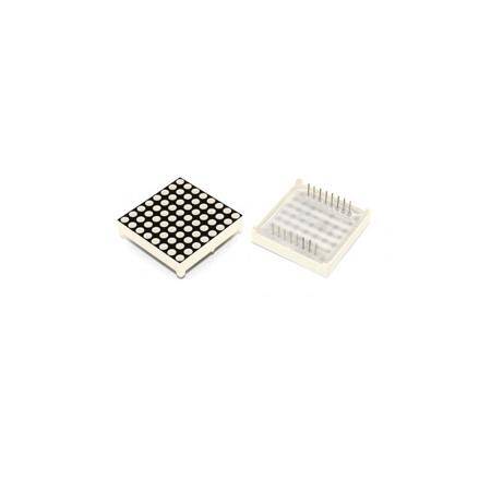 8x8mm Red 64 Led Dot Matrix Display 3mm CC 80Mcd 32x32mm - 1