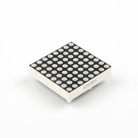 8x8mm Red 64 Led Dot Matrix Display 3mm CC 80Mcd 32x32mm - 4