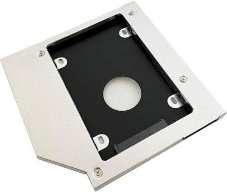 9.0mm All Aluminum Universal SATA 3.0 LED 2nd HDD Caddy - 1