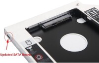 9.0mm All Aluminum Universal SATA 3.0 LED 2nd HDD Caddy - 2