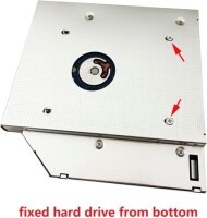 9.0mm All Aluminum Universal SATA 3.0 LED 2nd HDD Caddy - 5