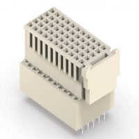 9111-74C5521H2CB30A-OP2 CONN HARD METRIC F 55 POS 2MM PRESS FIT THRU-HOLE - 1