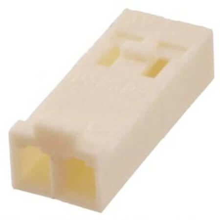 928205-2 CON.T.B.2.54MM 2P FEMALE TELFIX BU-GEH - 1