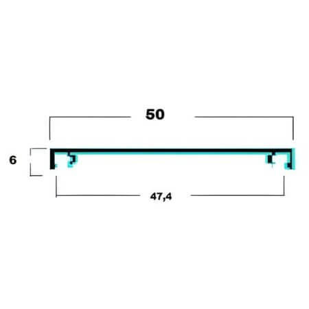 932KT150 AL.SOĞUTUCU ALÜMİNYUM SOĞUTUCU L=150MM - 1