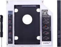 9.5mm All Aluminum Universal SATA 3.0 LED 2nd HDD Caddy - 1