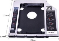 9.5mm All Aluminum Universal SATA 3.0 LED 2nd HDD Caddy - 2