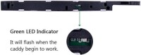 9.5mm All Aluminum Universal SATA 3.0 LED 2nd HDD Caddy - 3