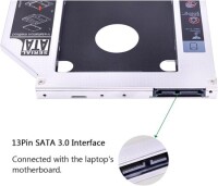 9.5mm All Aluminum Universal SATA 3.0 LED 2nd HDD Caddy - 4