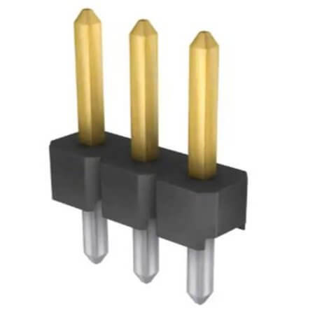 961103-6404-AR PIN HEADER 2.54mm 3PIN(1x3) THT V/T MALE - 1