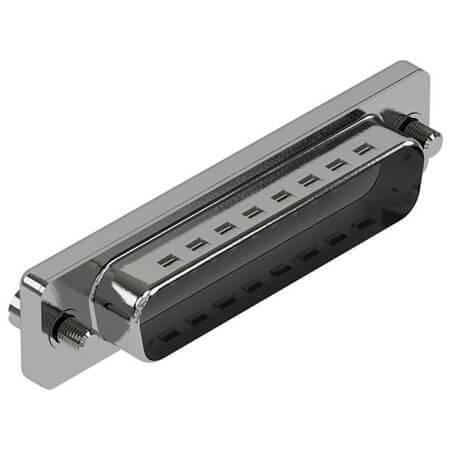 9670029052 D-SUB DUST PROTECTION COVER 25PIN 4-40 UNC MALE - 1