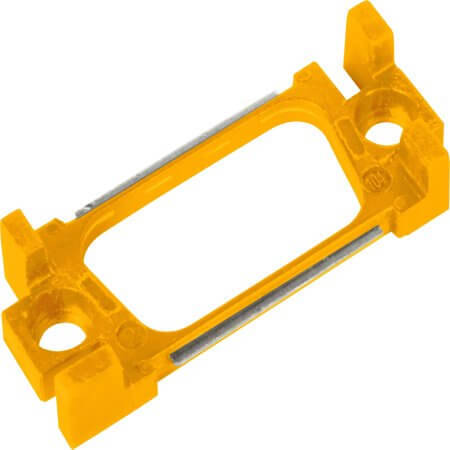 9670092104102 D-SUB CODING ELEMENT 9PIN 1.6-2.0mm MALE YELLOW - 1