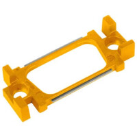 9670092201102 D-SUB CODING ELEMENT 9PIN 1.6-2.0mm FEMALE YELLOW - 1